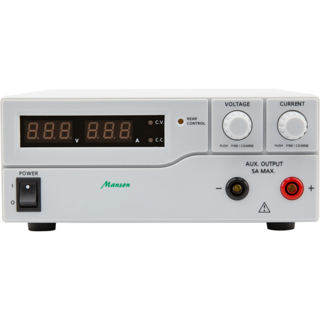 MANSON HCS3600-USB 1-16V 0-60A DC POWER SUPPLY SWITCH MODE REMOTE PROGRAMMING