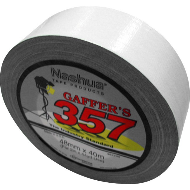 NASHUA 357GTW-40 40MT X 48MM GAFFER TAPE WHITE