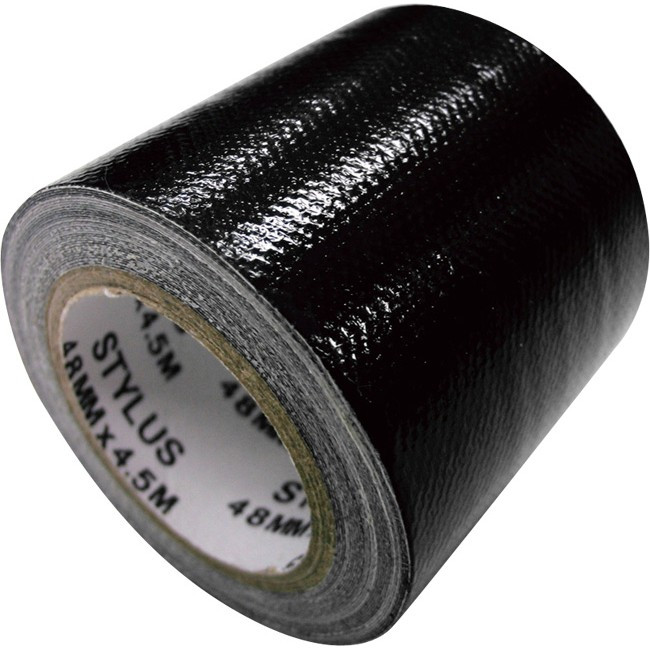 STYLUS 361GT4.5-BLK 4.5MTX 48MM GAFFER TAPE BLACK STYLUS COLOURED TAPE