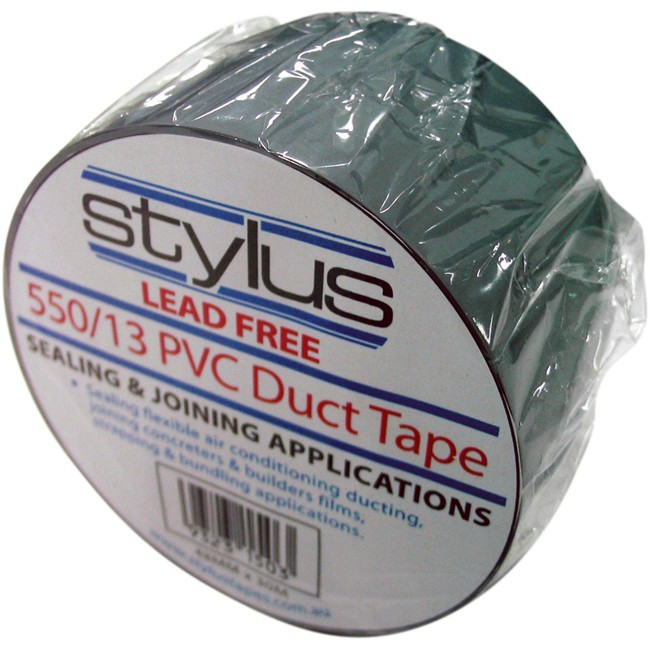 STYLUS 550-13 SILVER PVC DUCT TAPE