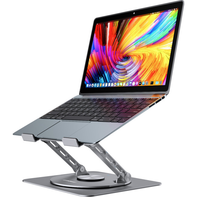 MBEAT STDS7GRY ROTATING AND HEIGHT ADJUSTABLE LAPTOP STAND STAGE S7