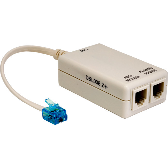 TE DSL008/2+ ADSL2+ LINE FILTER & SPLITTER TELSTRA CERTIFIED TEL1192