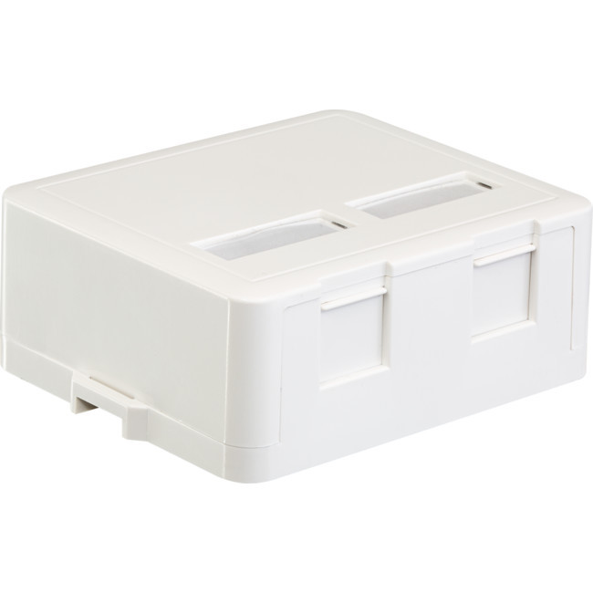 TE SMBT2C6 DUAL CAT6 SURFACE MOUNT SOCKET TELSTRA APPROVED