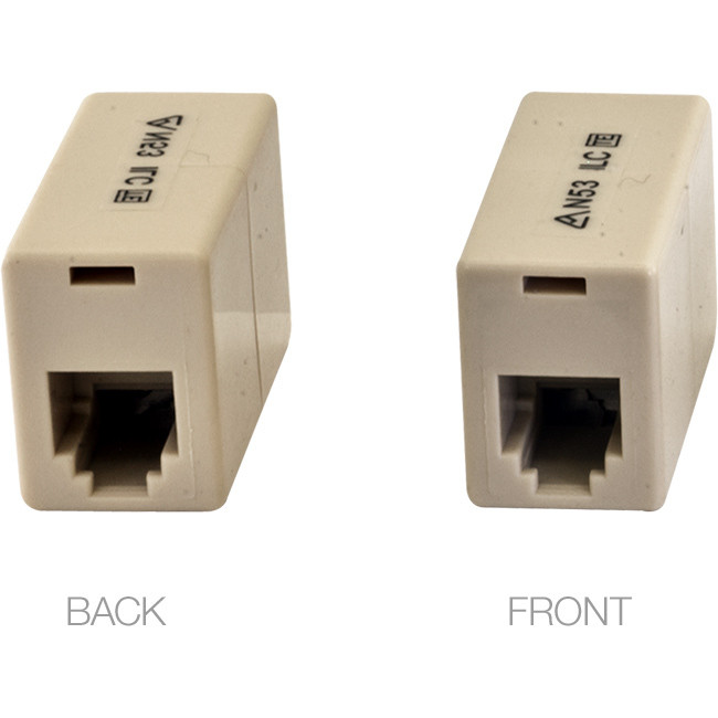ILC66B/IVY 6P6C RJ12 SOCKET TO SOCKET GENDER CHANGER JOINER