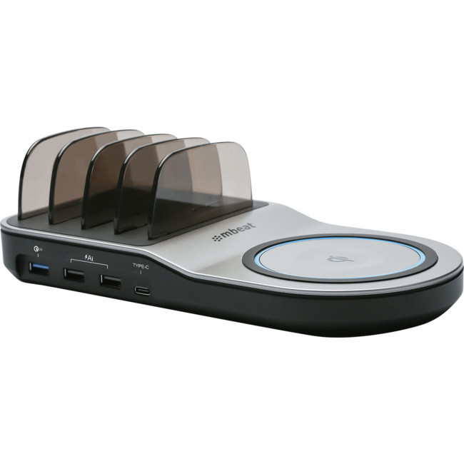 MBEAT UWC5K USB-C AND QI WIRELESS CHARGER GORILLA POWER