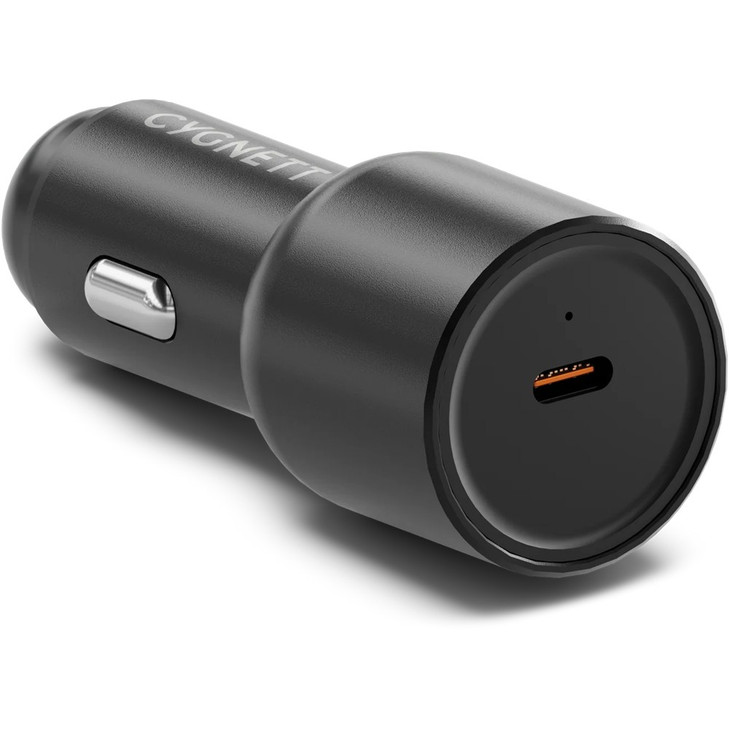 CYGNETT CY4708CYCCH CARPOWER 65W USB-C CAR CHARGER BLACK