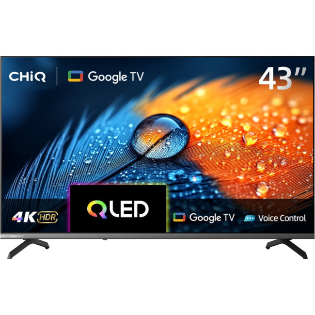 CHIQ U43QM10 43" QLED 4K GOOGLE TV