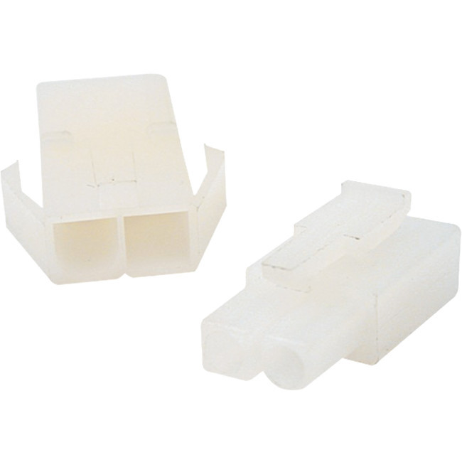 QUIKCRIMP 6007-2 6007 SERIES 2WAY PLUG & SOCKET PLASTIC 2 PIN