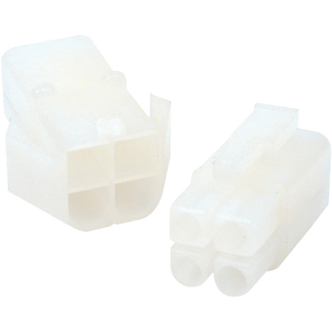 QUIKCRIMP 6007-3 6007 SERIES 3WAY PLUG AND SOCKET PLASTIC 3 PIN
