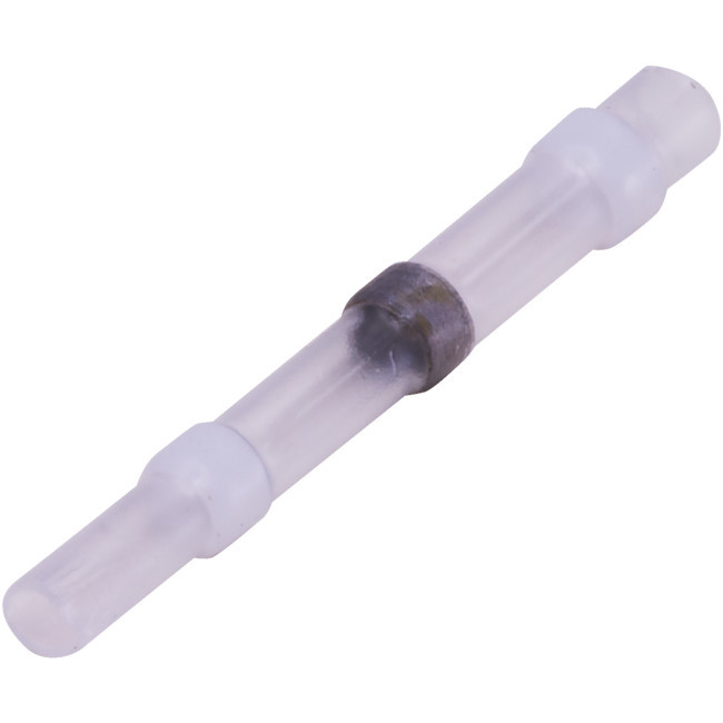 SSWS1.8 SOLDER SLEEVE WIRE SPLICES 2.0X1.8X25MM WHITE