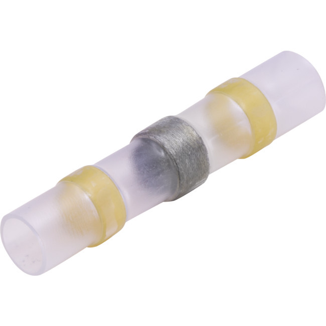 SSWS6.2 SOLDER SLEEVE WIRE SPLICES 6.5X6.2X40MM YELLOW