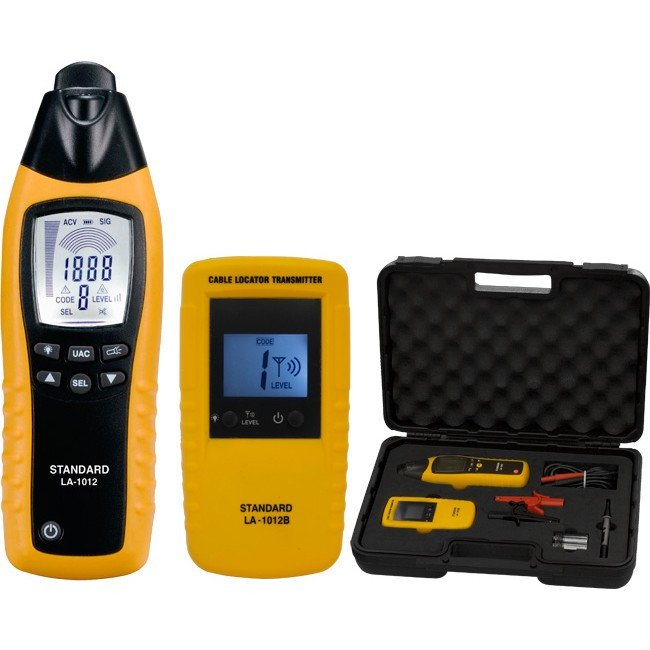 STANDARD LA1012 CABLE LOCATOR SET WITH CASE CARRY CASE STANDARD