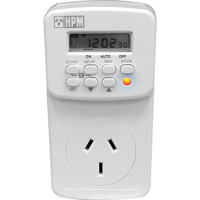 HPM D817/2DP 7 DAY DIGITAL TIMER - HPM ELECTRICAL TIMER