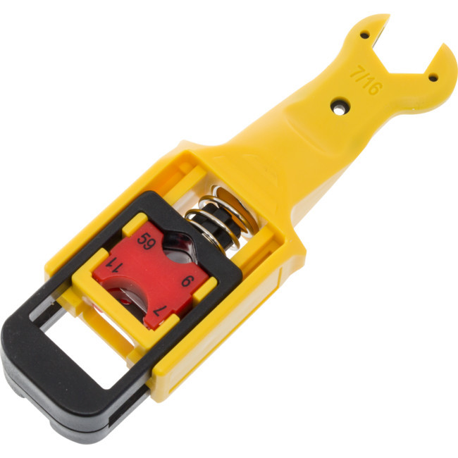 HANLONG HT363 COAXIAL CABLE WRENCH STRIPPER