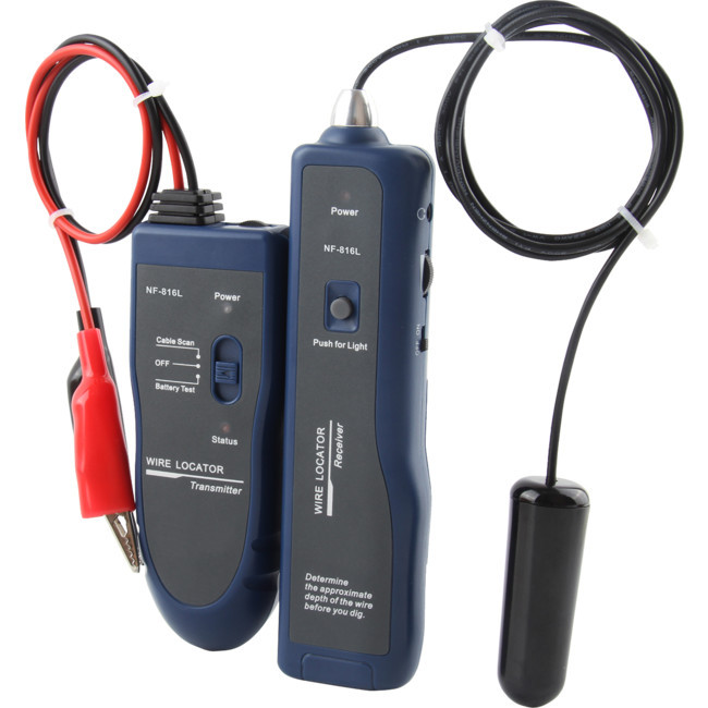DOSS NF816L UNDERGROUND WIRE LOCATOR W/RECHARGEABLE BATTERY EARPHONE