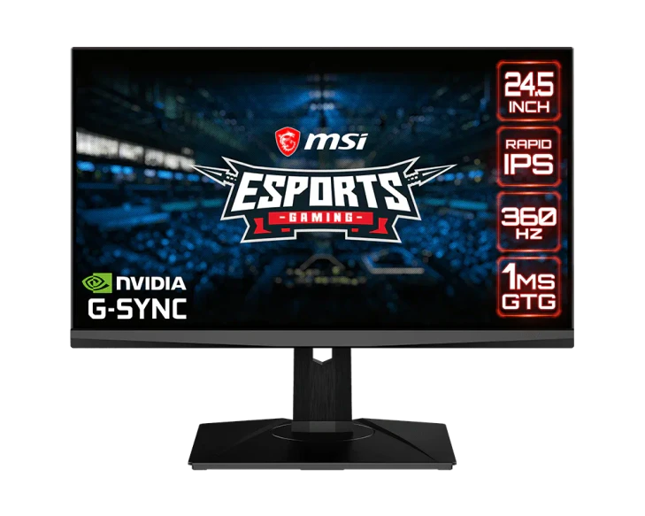 25" MSI OCULUX NXG253R (FHD) GAMING MONITOR