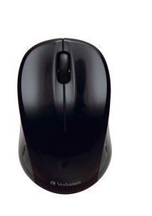 **ON SPECIAL** Verbatim GO Nano Black Mouse Wireless Optical, Ultra Compact, 3 Buttons, Nano Receiver