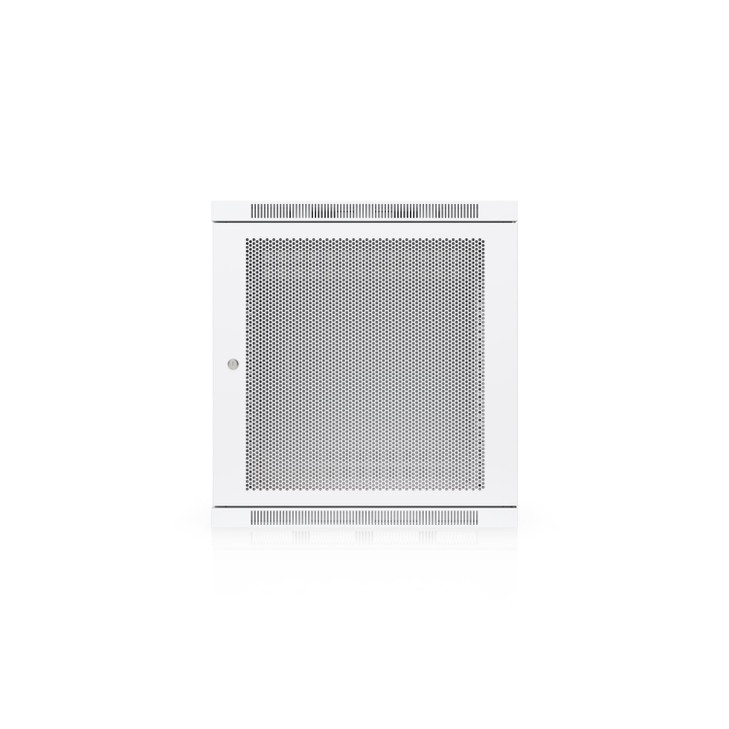 Ubiquiti 12U Rack Cabinet,Fully Assembled Wall-Mount Rack,Built-In Fans,Removable Panels, Easy Equipment Access,Space-Efficient Small-Scale Deployment