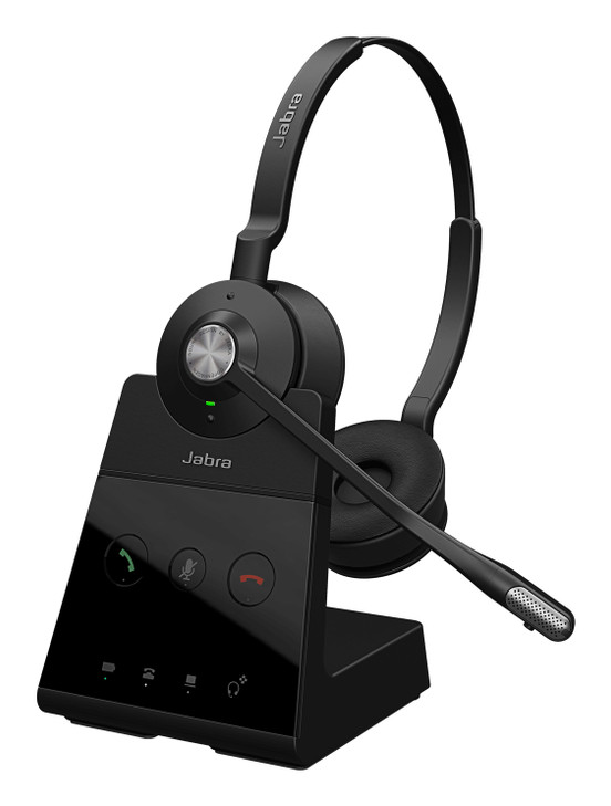 JABRA WIRELESS ENGAGE 65 SE STEREO DECT HEADSET W/ BASE SOFTPHONE/DESKPHONE