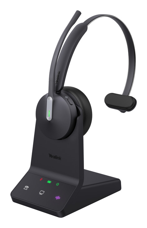 YEALINK (WH64) BLUETOOTH DECT UC MONO HEADSET WITH WHB64 BASE STATION