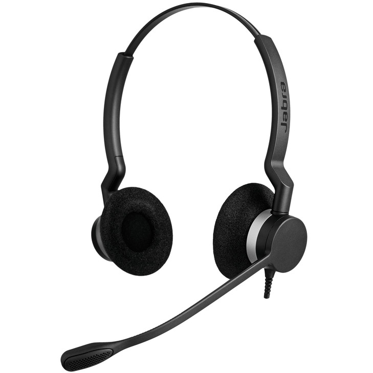 JABRA COREDED BIZ 2300 DUO HEADSET QD