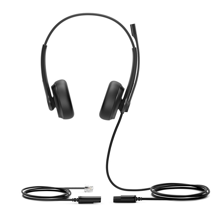 YEALINK (YSH34-D) WIDEBAND STEREO HEADSET LEATHER CUSHIONS - FOR YEALINK IP PHONES