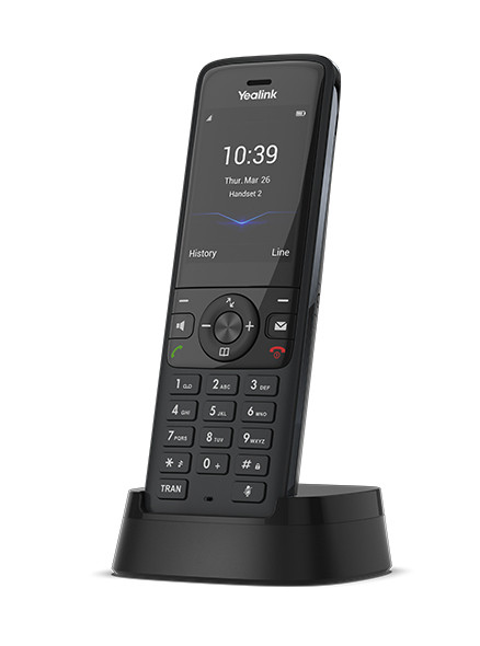 YEALINK (W78H) SIP DECT IP PHONE HANDSET 2.4" CLR SCREEN PSU UP TO 21HRS TALK TIME