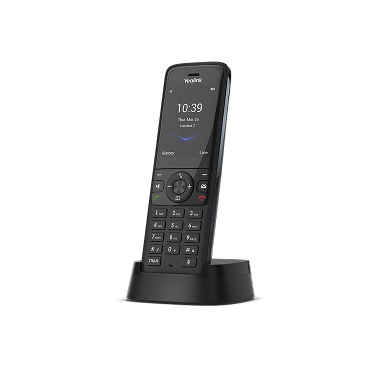 YEALINK (W78H) SIP DECT IP PHONE HANDSET 2.4" CLR SCREEN PSU UP TO 21HRS TALK TIME