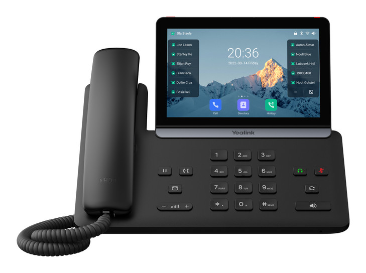 YEALINK (SIP-T88W) IP PHONE 7" TOUCHSCREEN ANDROID 13 HD VOICE BLUETOOTH 5.0 WI-FI 6