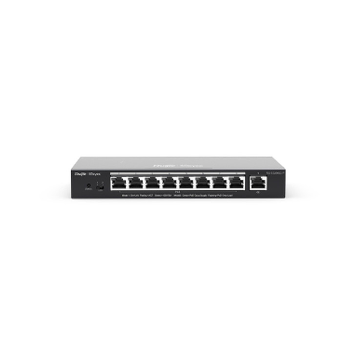 RUIJIE REYEE 9 PORT GIGABIT SMART CLOUD MANAGED SWITCH - 8 POE+ (120W) 3YR