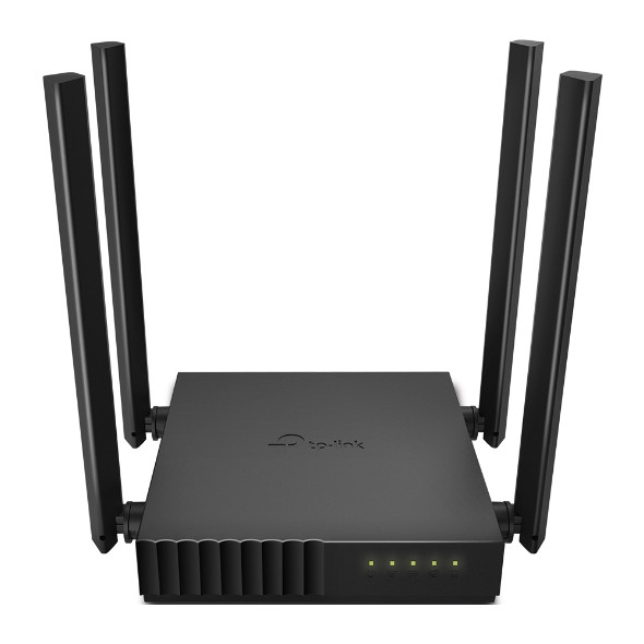 TP-LINK ARCHER AC1200 DUAL-BAND ROUTER MU-MIMO 10/100 LAN(4) WAN (1) 3YR