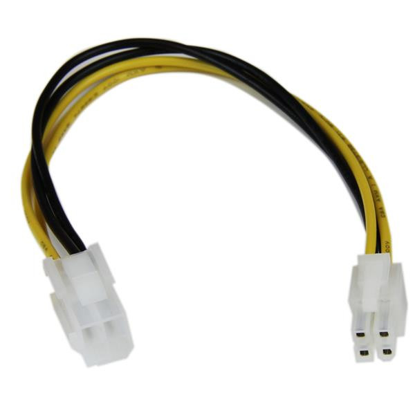 Startech 8" (20.3CM) 4 PIN P4 CPU POWER EXTENSION - POWER EXTENSION CABLE LTW