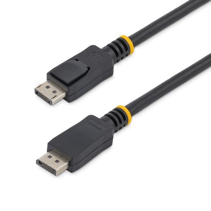 Startech 0.5M DISPLAYPORT 1.2 CABLE WITH LATCH UHD 4K M/M LTW