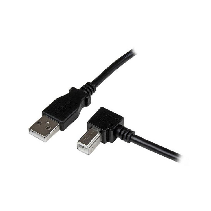 Startech 1M USB2.0 A TO USB2.0 B CABLE M/M RIGHT ANGLE LTW