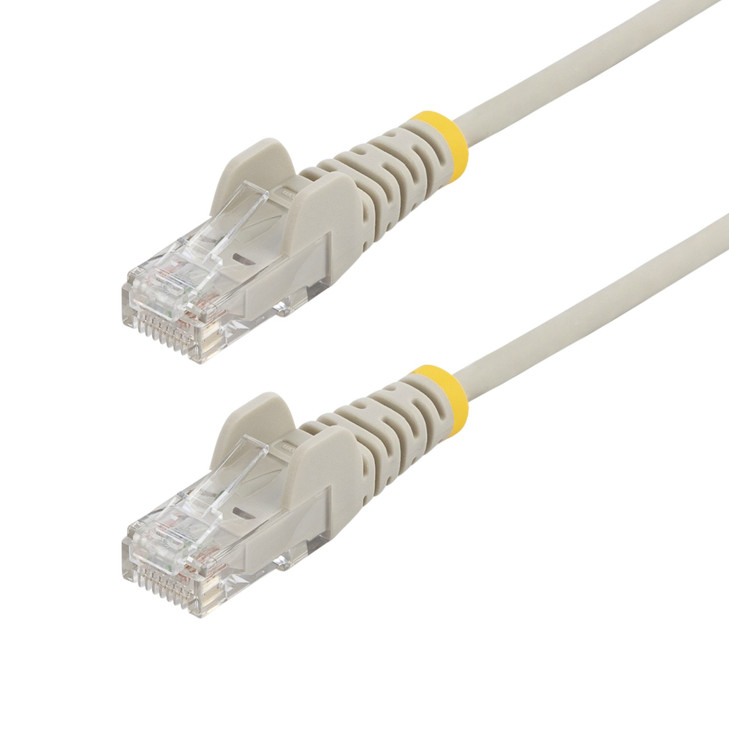 Startech.com 15m Gray Slim CAT6 Ethernet Cable Snagless 28AWG LSZH LTW