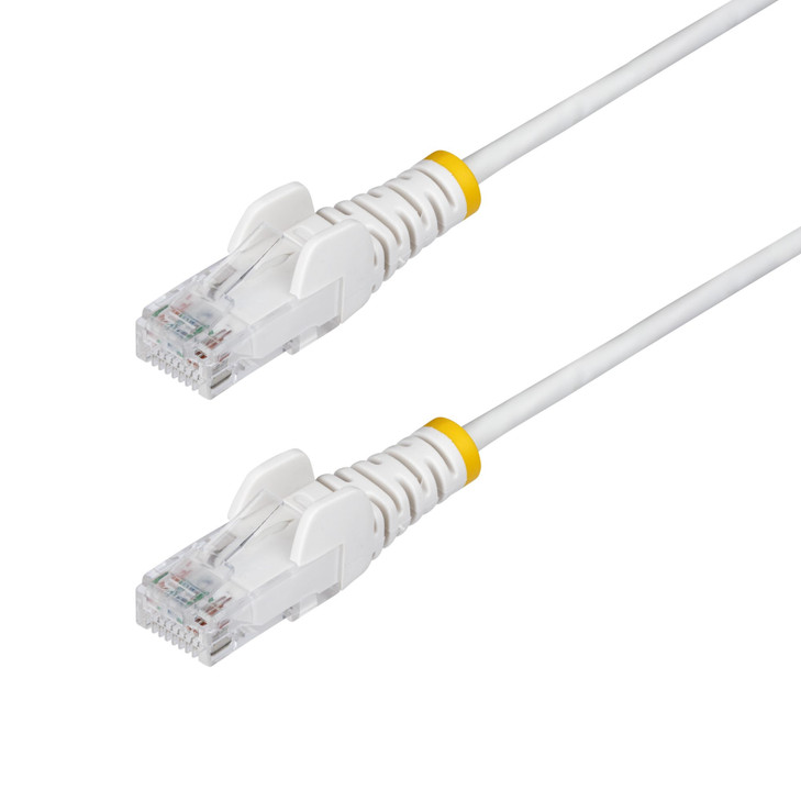 Startech.com 3m White Slim CAT6 Ethernet Cable Snagless 28AWG LSZH LTW