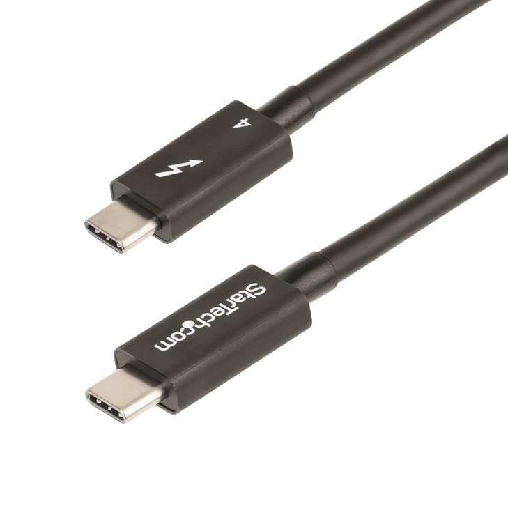 Startech 50cm T/BOLT 4 Cable 40Gbps 100W PD Intel Certified 2 YR