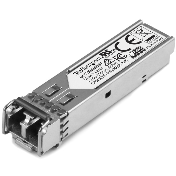 Startech CISCO GLC-SX-MMD SFP 1000BASE-SX 1GBE MMF TRANSCEIVER LC 850NM 550M LTW