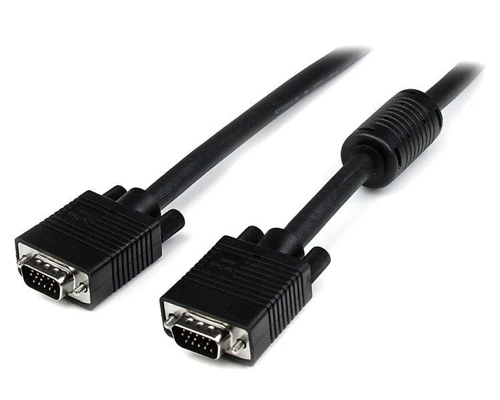 Startech 1M COAX HIGH RESOLUTION MONITOR VGA CABLE HD15 M/M LTW
