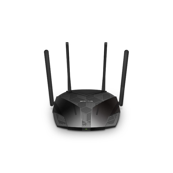 Mercusys MR70X AX1800 Dual-Band WiFi 6 Router, Up to 1.8Gbps, OFDMA, MU-MIMO, WPA3