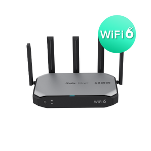 RUIJIE REYEE AX3000 SOHO WI-FI 6 DUAL BAND GE ROUTER-EXT ANT-1 WAN 1 LAN 3 WAN/LAN 3YR