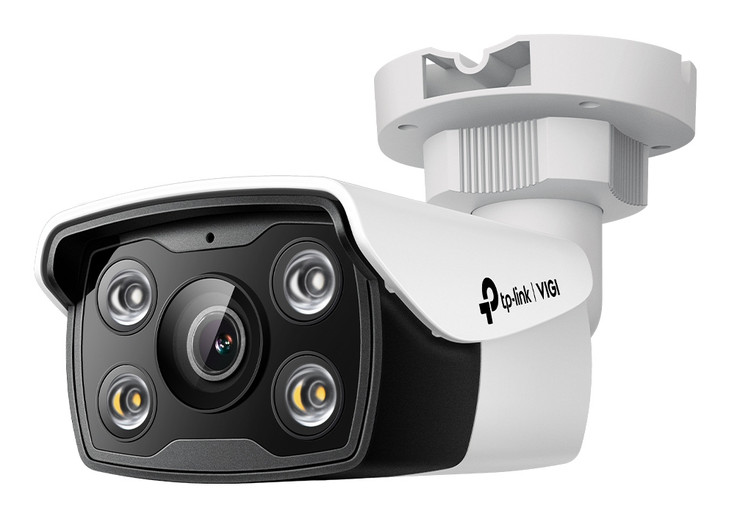 TP-LINK VIGI COLOUR BULLET CAMERA 2.8MM 5MP IR 10/100 2WAY AUDIO POE/DC IP67 3YR