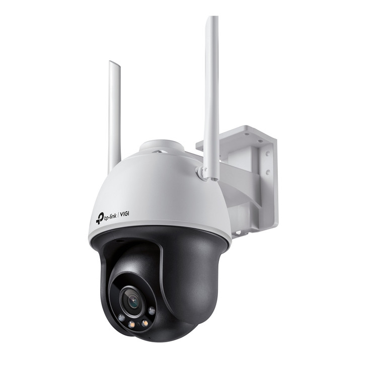 TP-LINK VIGI OUTDOOR COLOUR WIFI PAN-TILT CAMERA 4.0MM 4MP IR 10/100 IP66 3YR