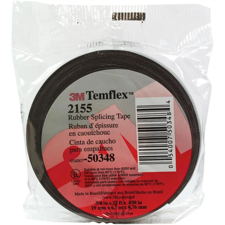 3M 19mm x 6.7m Rubber Splicing Tape (3M2155)