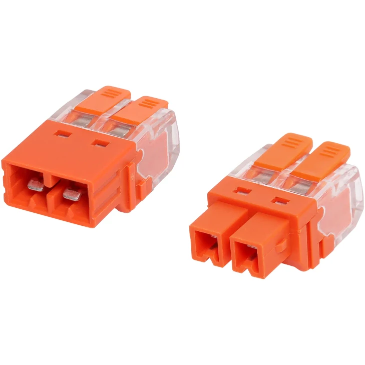2 x 2 Way Joiner Splicing Pluggable Terminal Block