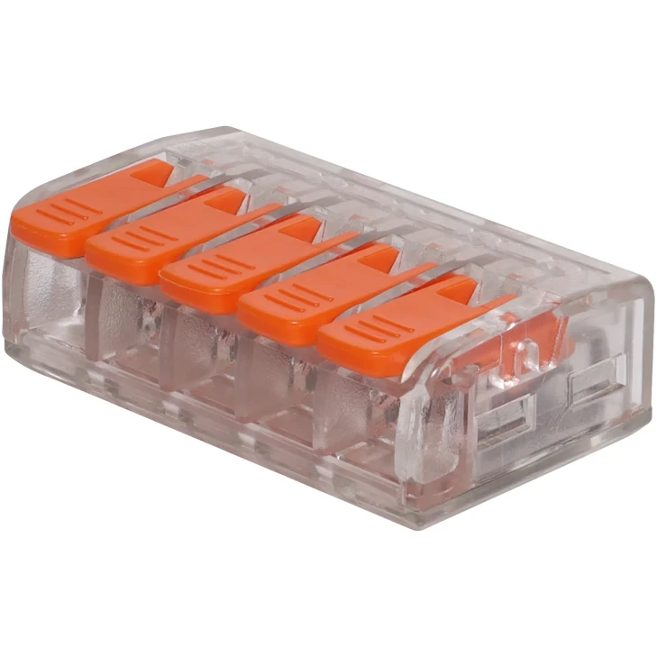 5 Way Lever Splicing Terminal Block