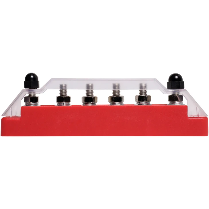 6 Way Red 150A M6 Power Bus Bar
