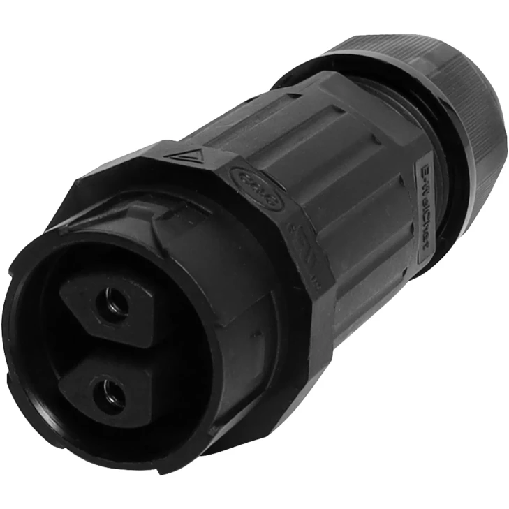 2 Pin 30A Locking Female Line IP68 Waterproof Plug