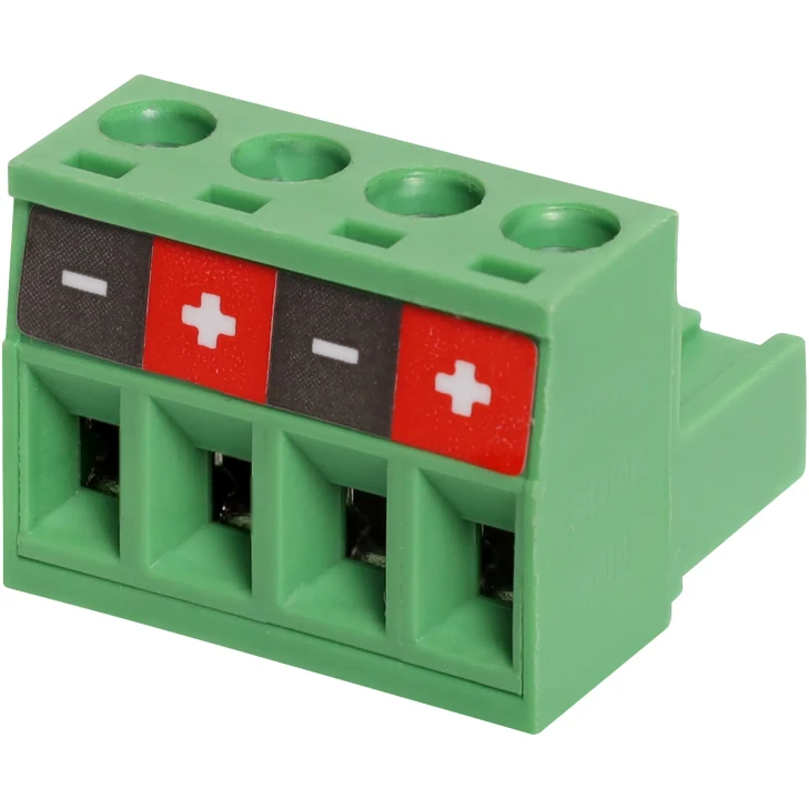 4 Way 5.08mm Pluggable Terminal Plug