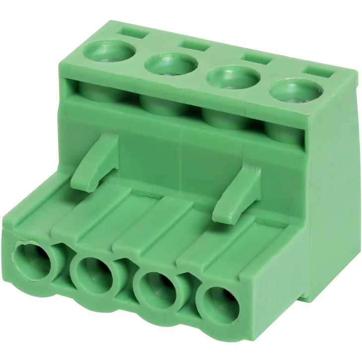 4 Way 5.08mm Pluggable Terminal Plug
